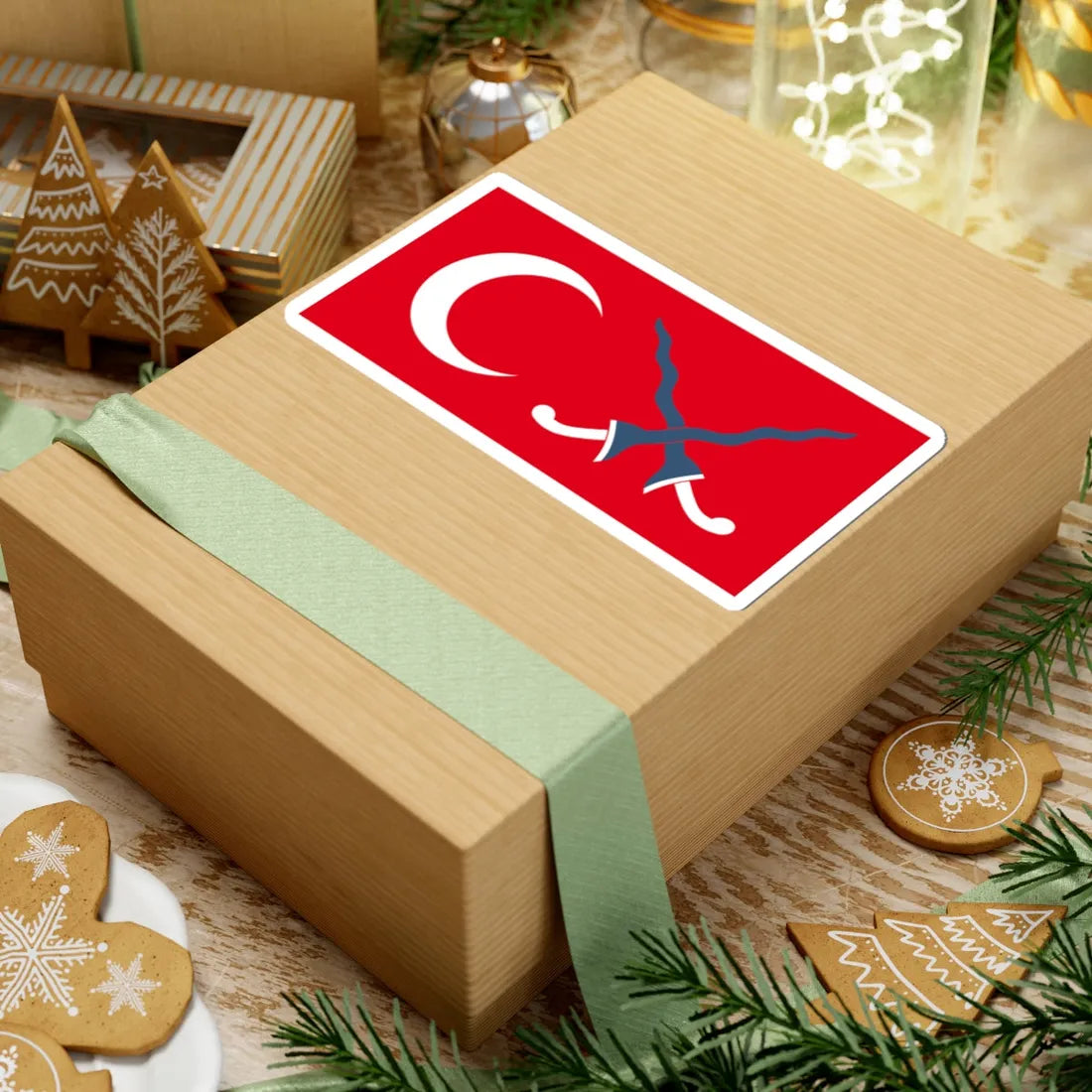 Flag of the Mataram Sultanate (Indonesia) STICKER Vinyl Kiss-Cut Decal - The Sticker Space