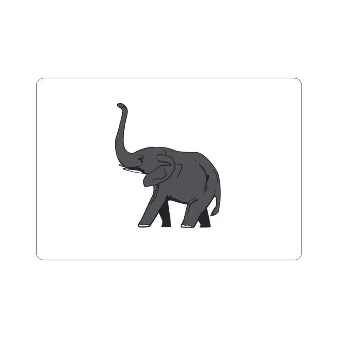 Flag of the Mbunda Kingdom (Angola) STICKER Vinyl Kiss-Cut Decal 4 Inch White - The Sticker Space