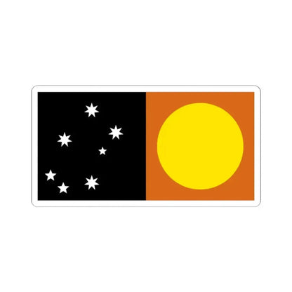 Flag of the MeeWee (Australia) STICKER Vinyl Kiss-Cut Decal 2 Inch White - The Sticker Space