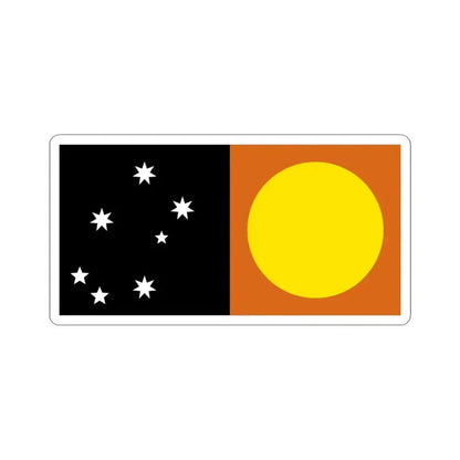 Flag of the MeeWee (Australia) STICKER Vinyl Kiss-Cut Decal 6 Inch White - The Sticker Space