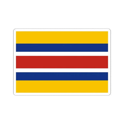 Flag of the Mengjiang (China) STICKER Vinyl Kiss-Cut Decal 6 Inch White - The Sticker Space