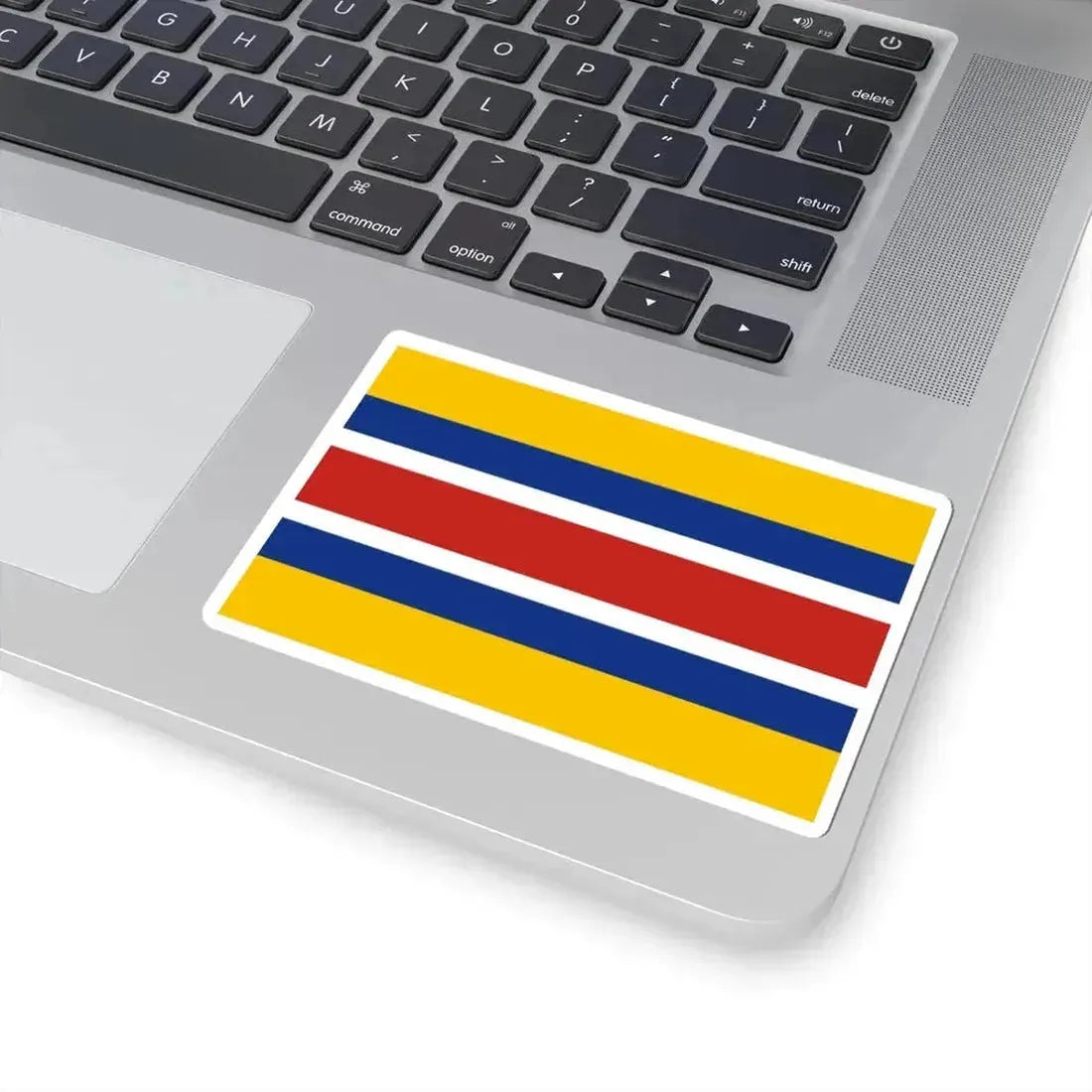 Flag of the Mengjiang (China) STICKER Vinyl Kiss-Cut Decal - The Sticker Space