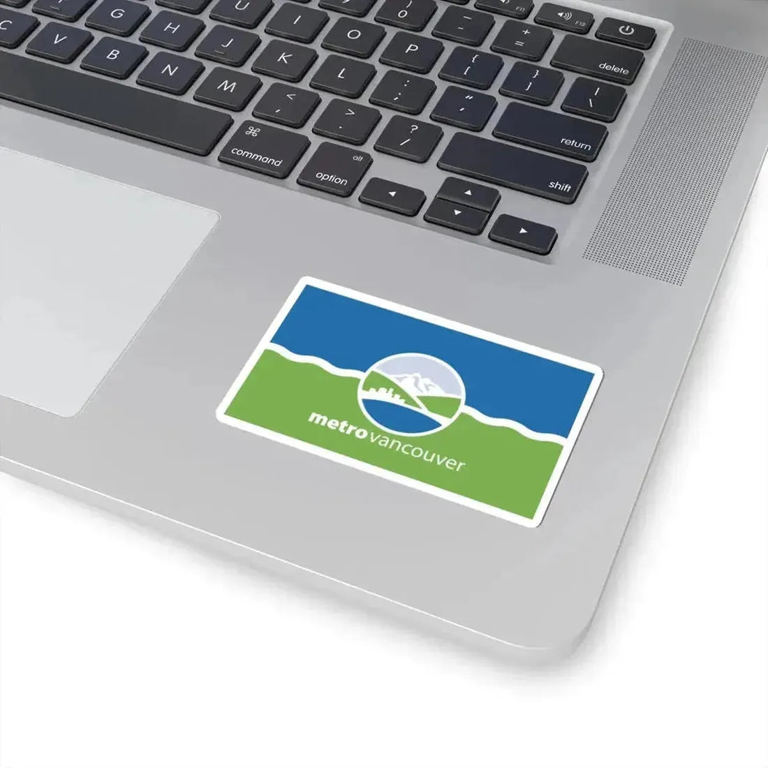 Flag of the Metro Vancouver Regional District (Canada) STICKER Vinyl Kiss-Cut Decal - The Sticker Space