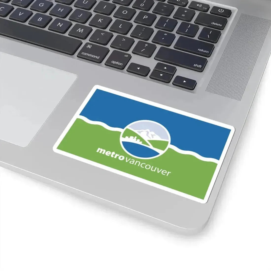 Flag of the Metro Vancouver Regional District (Canada) STICKER Vinyl Kiss-Cut Decal - The Sticker Space