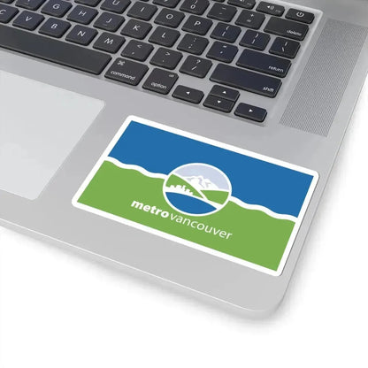 Flag of the Metro Vancouver Regional District (Canada) STICKER Vinyl Kiss-Cut Decal - The Sticker Space