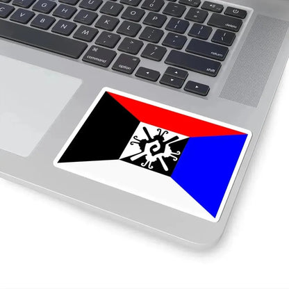 Flag of the Mexica Movement (United States) STICKER Vinyl Kiss-Cut Decal - The Sticker Space