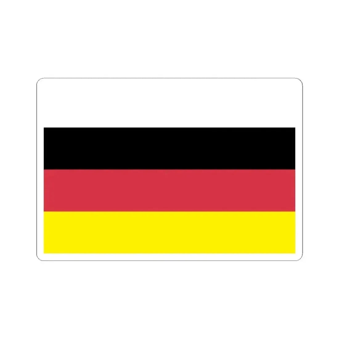 Flag of the Miccosukee Tribe of Indians of Florida (United States) STICKER Vinyl Kiss-Cut Decal 2 Inch White - The Sticker Space