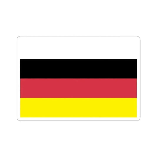 Flag of the Miccosukee Tribe of Indians of Florida (United States) STICKER Vinyl Kiss-Cut Decal 2 Inch White - The Sticker Space