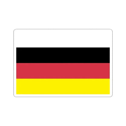 Flag of the Miccosukee Tribe of Indians of Florida (United States) STICKER Vinyl Kiss-Cut Decal 3 Inch White - The Sticker Space