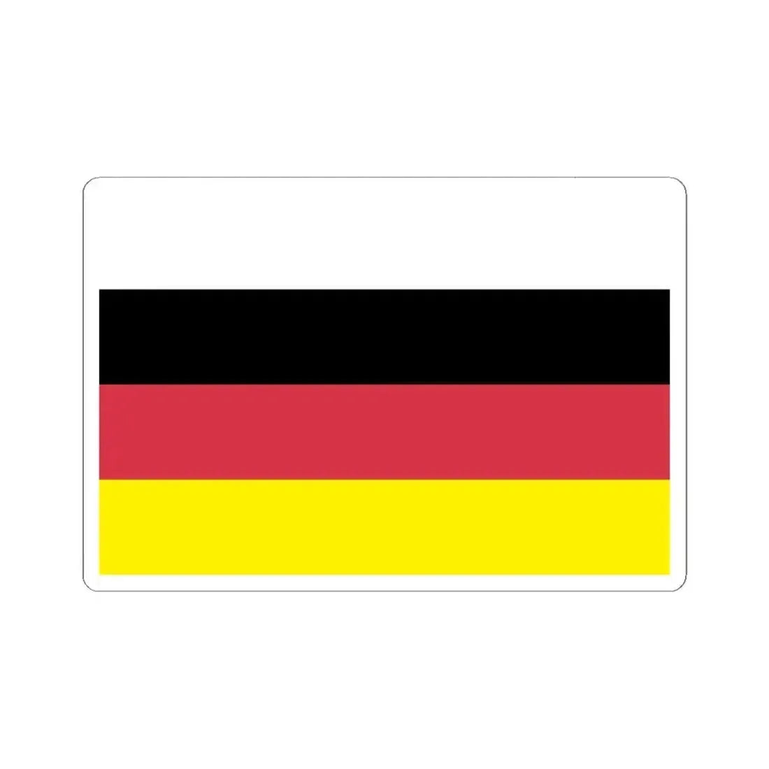 Flag of the Miccosukee Tribe of Indians of Florida (United States) STICKER Vinyl Kiss-Cut Decal 6 Inch White - The Sticker Space