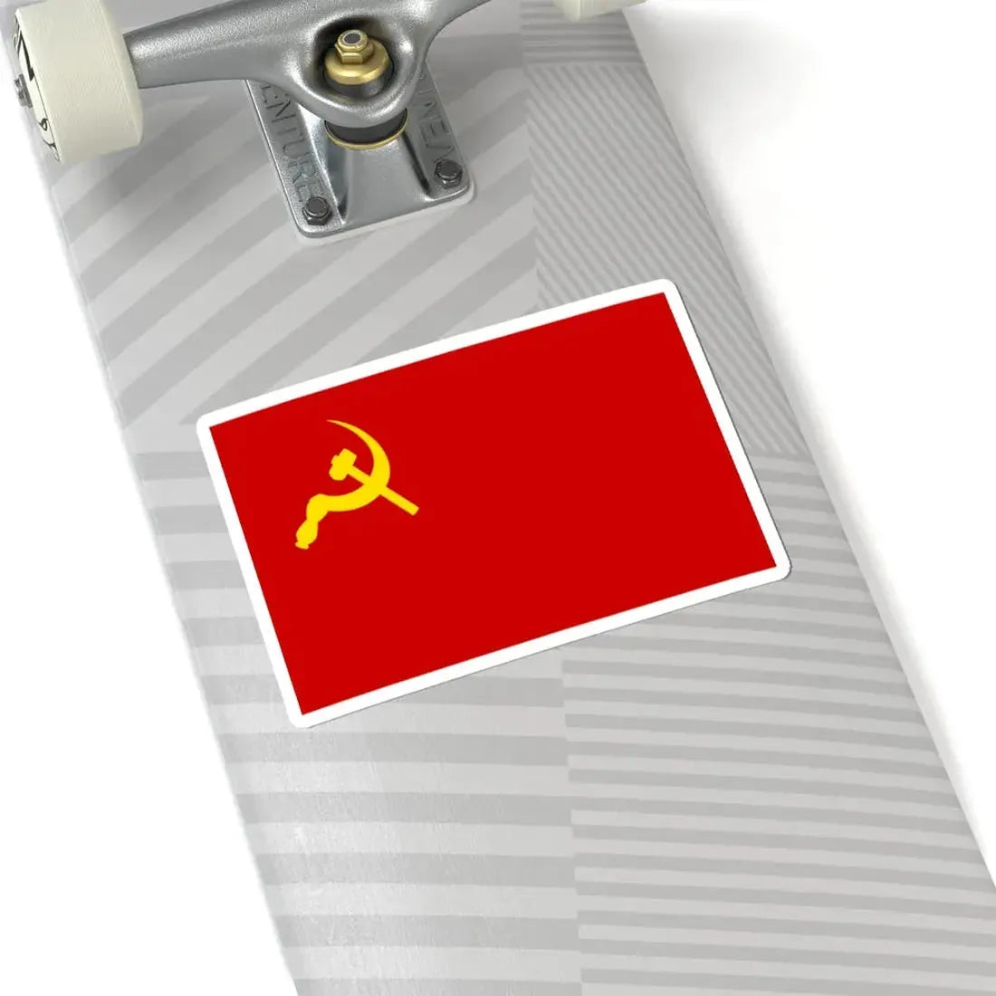 Flag of the Militarized Communist Party of Peru (Peru) STICKER Vinyl Kiss-Cut Decal - The Sticker Space