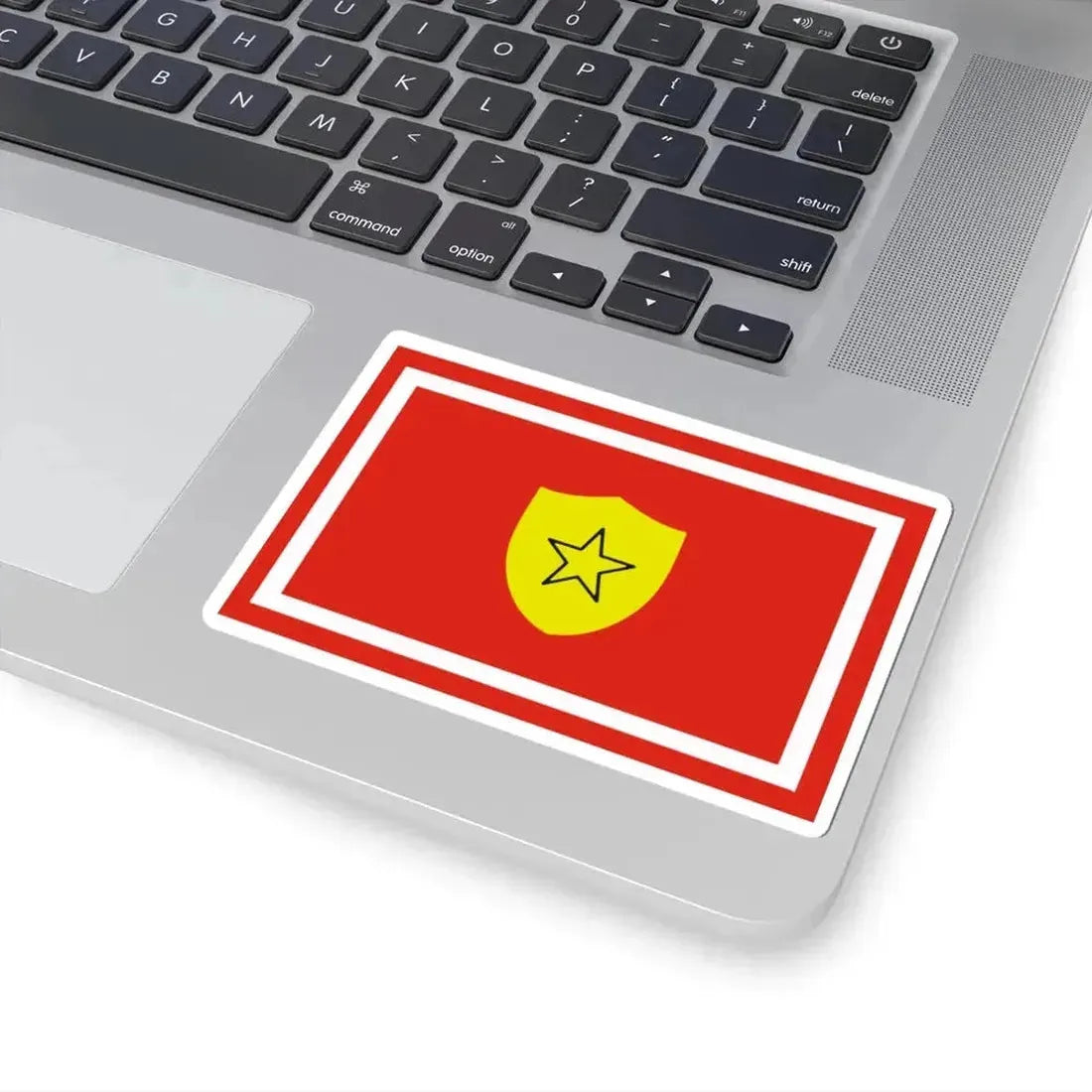 Flag of the Minister of the Revolutionary Armed Forces of Cuba (Cuba) STICKER Vinyl Kiss-Cut Decal - The Sticker Space