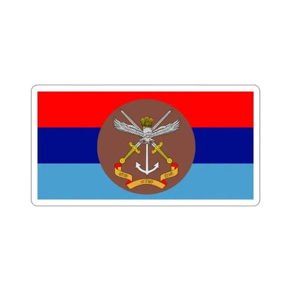 Flag of the Ministry of Defence of India (India) STICKER Vinyl Die-Cut Decal - The Sticker Space