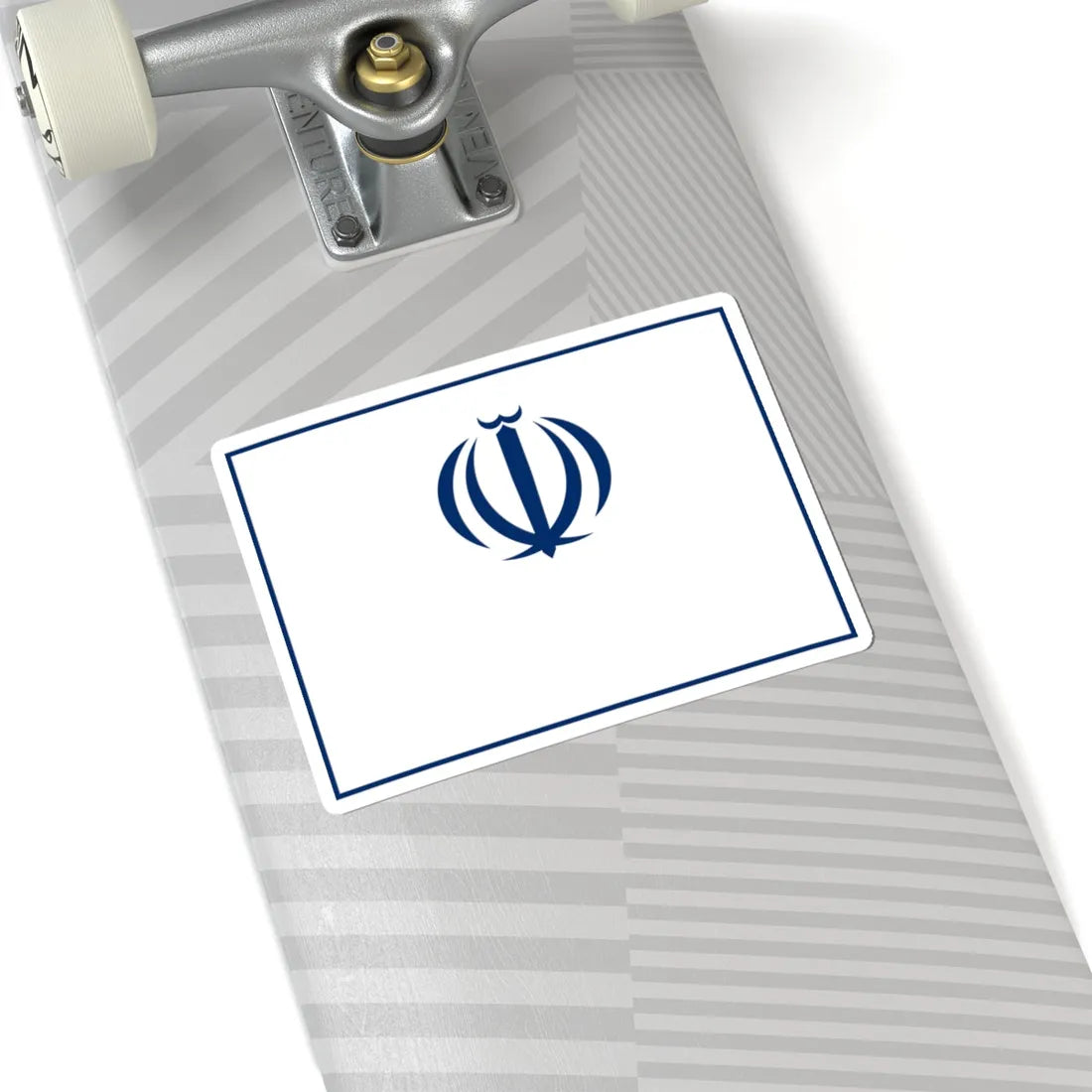 Flag of the Ministry of Economic Affairs and Finance Iran (Iran) STICKER Vinyl Kiss-Cut Decal - The Sticker Space