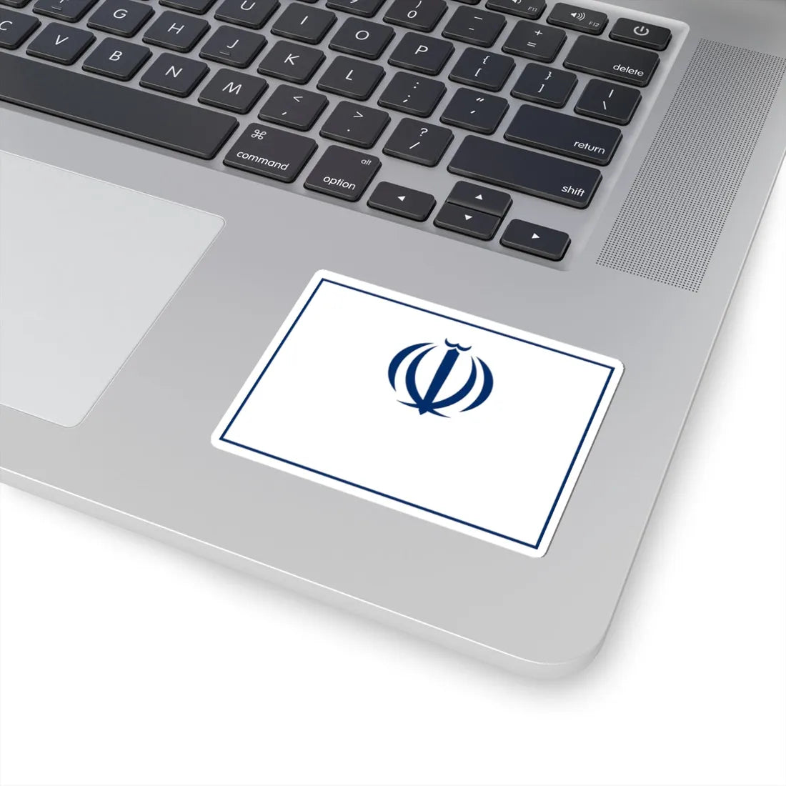Flag of the Ministry of Economic Affairs and Finance Iran (Iran) STICKER Vinyl Kiss-Cut Decal - The Sticker Space