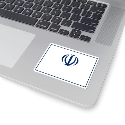 Flag of the Ministry of Economic Affairs and Finance Iran (Iran) STICKER Vinyl Kiss-Cut Decal - The Sticker Space