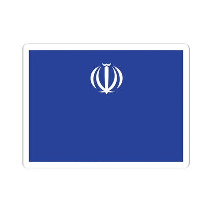 Flag of the Ministry of Industry Mine and Trade Iran (Iran) STICKER Vinyl Kiss-Cut Decal 6 Inch White - The Sticker Space