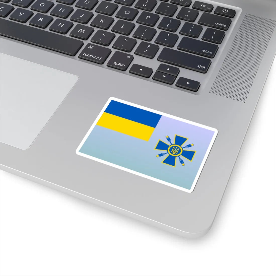 Flag of the Ministry of Information Policy of Ukraine (Ukraine) STICKER Vinyl Kiss-Cut Decal - The Sticker Space