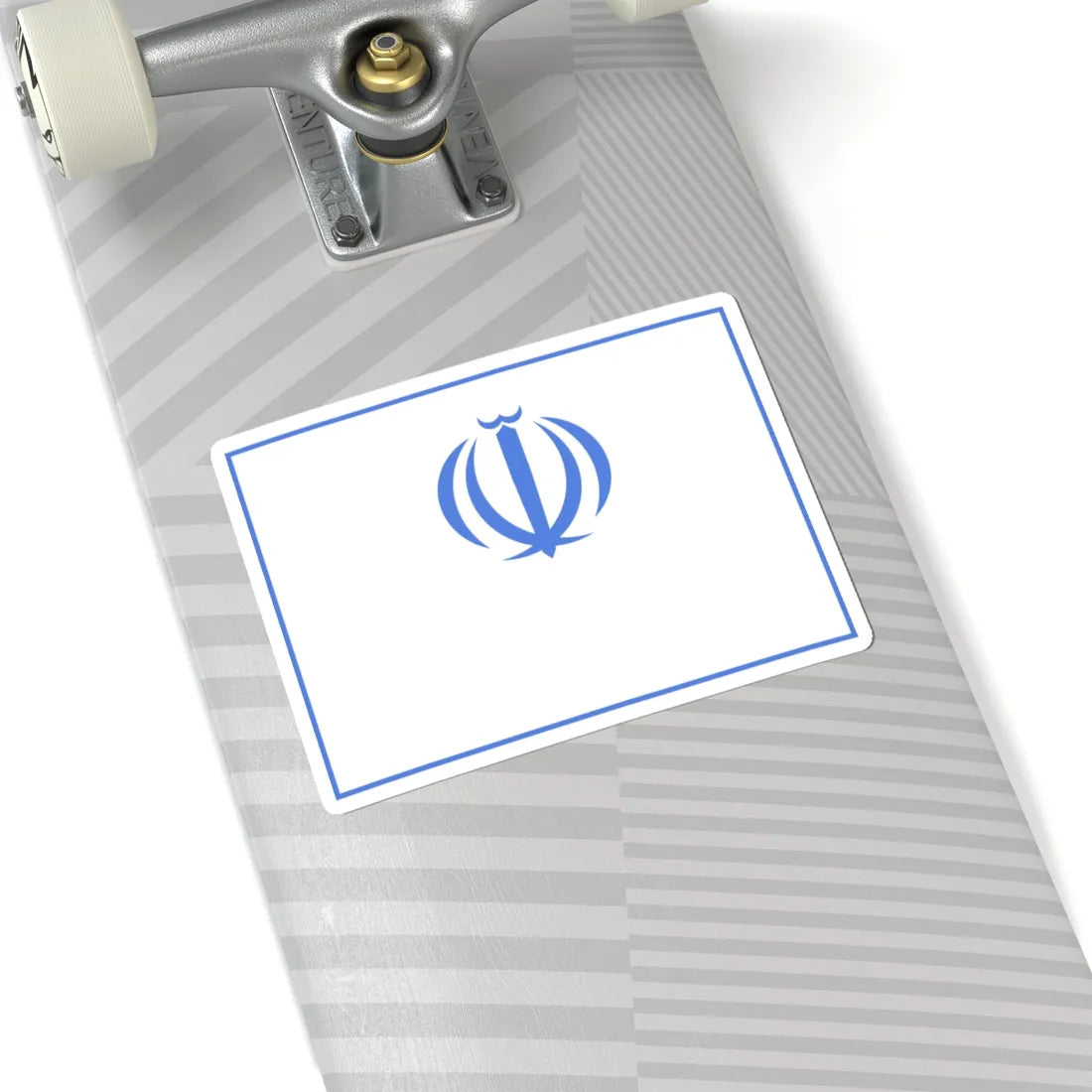 Flag of the Ministry of Roads and Urban Development Iran (Iran) STICKER Vinyl Kiss-Cut Decal - The Sticker Space