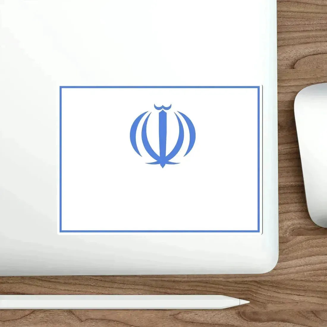 Flag of the Ministry of Roads and Urban Development (Iran) STICKER Vinyl Die-Cut Decal - The Sticker Space
