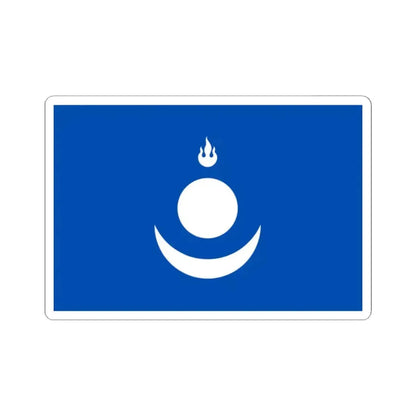 Flag of the Mongol Empire 3 (China) STICKER Vinyl Kiss-Cut Decal 2 Inch White - The Sticker Space