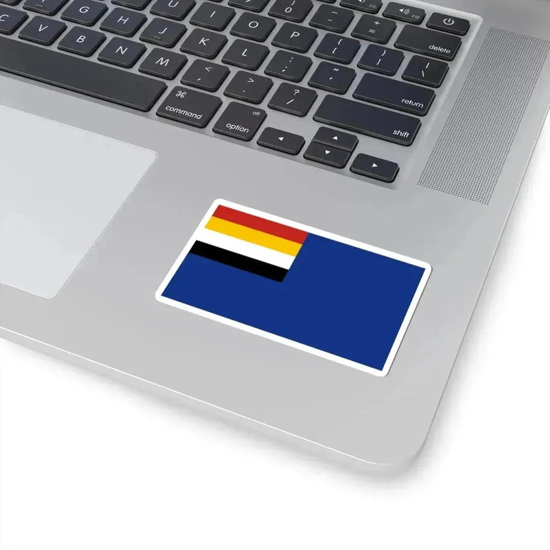Flag of the Mongol United Autonomous Government as described by The Airpost Journal reconstruction (China) STICKER Vinyl Kiss-Cut Decal - The Sticker Space