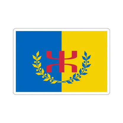 Flag of The Movement for the Self Determination of Kabylie STICKER Vinyl Die-Cut Decal 2 Inch - The Sticker Space