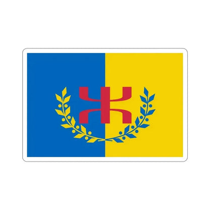 Flag of The Movement for the Self Determination of Kabylie STICKER Vinyl Die-Cut Decal 5 Inch - The Sticker Space