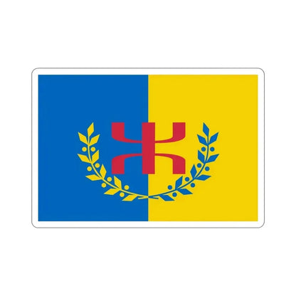 Flag of The Movement for the Self Determination of Kabylie STICKER Vinyl Die-Cut Decal - The Sticker Space
