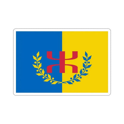 Flag of The Movement for the Self Determination of Kabylie STICKER Vinyl Die-Cut Decal - The Sticker Space