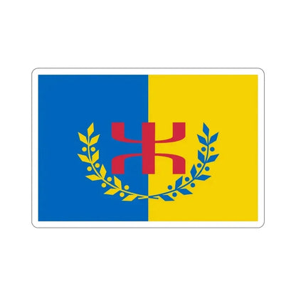 Flag of The Movement for the Self Determination of Kabylie STICKER Vinyl Die-Cut Decal - The Sticker Space