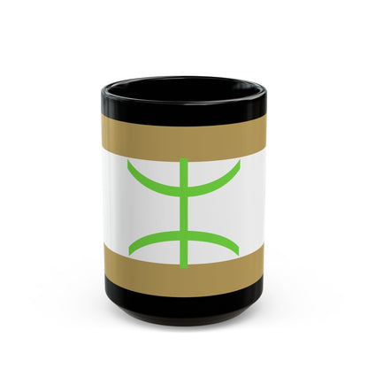 Flag of The Mozabite people - Black Coffee Mug-15oz-The Sticker Space