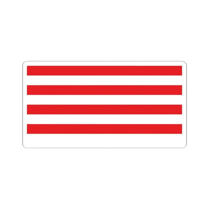 Flag of the Mwali Sultanate 1868-1871 (Comoros) STICKER Vinyl Kiss-Cut Decal 2 Inch White - The Sticker Space