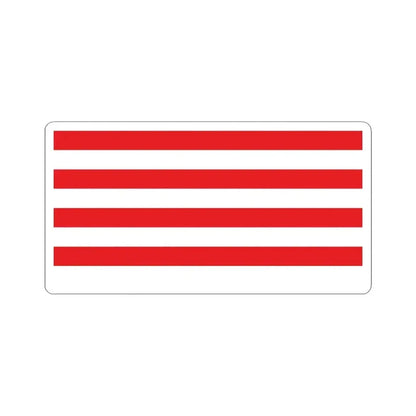 Flag of the Mwali Sultanate 1868-1871 (Comoros) STICKER Vinyl Kiss-Cut Decal 3 Inch White - The Sticker Space