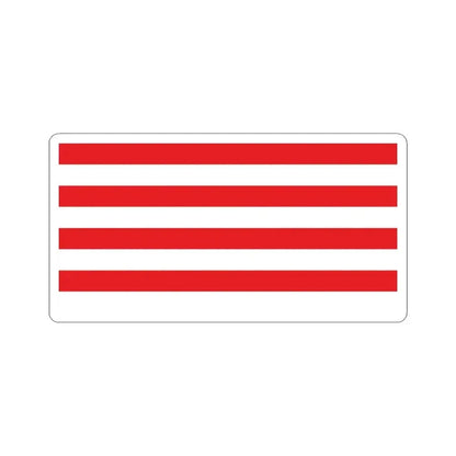 Flag of the Mwali Sultanate 1868-1871 (Comoros) STICKER Vinyl Kiss-Cut Decal 6 Inch White - The Sticker Space