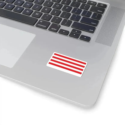 Flag of the Mwali Sultanate 1868-1871 (Comoros) STICKER Vinyl Kiss-Cut Decal - The Sticker Space