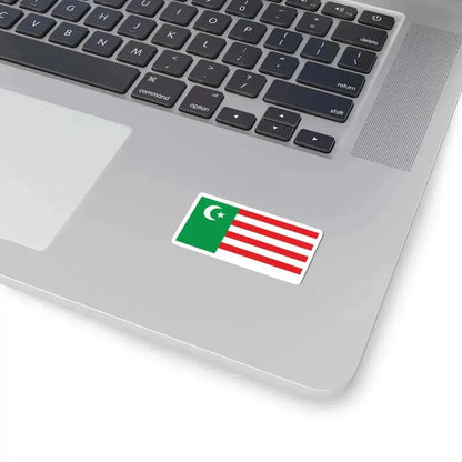 Flag of the Mwali Sultanate (Comoros) STICKER Vinyl Kiss-Cut Decal - The Sticker Space