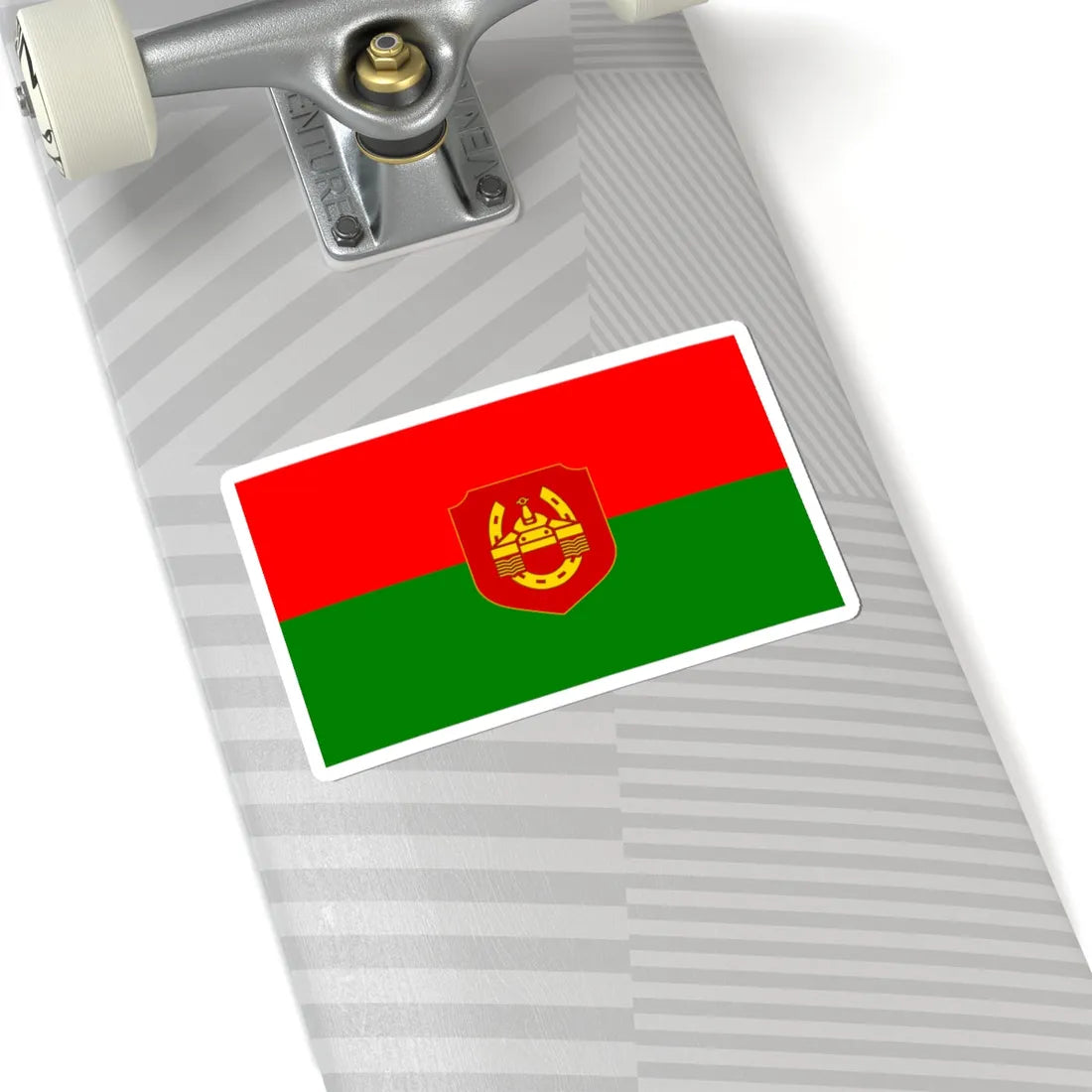 Flag of the Myanmar Army Armoured Corps (Myanmar) STICKER Vinyl Kiss-Cut Decal - The Sticker Space