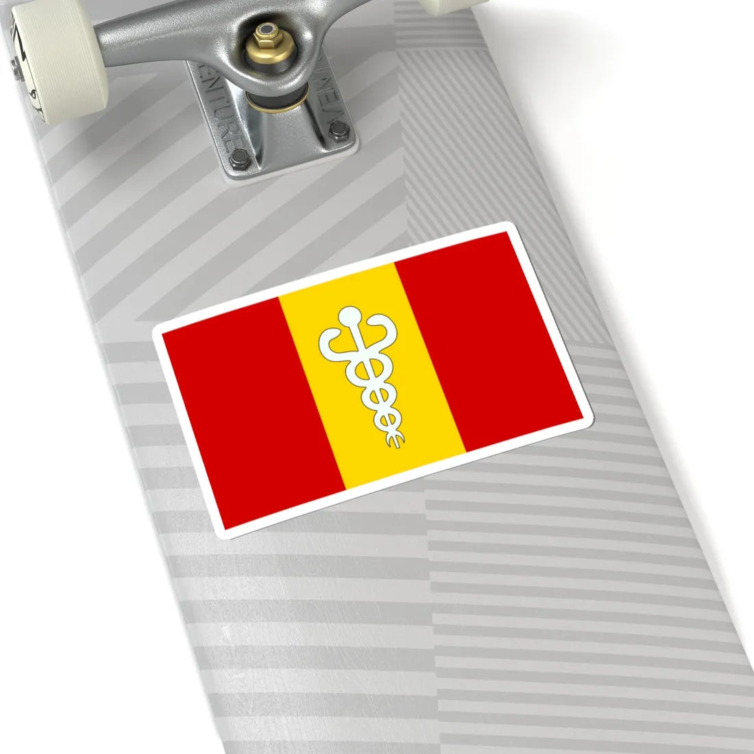 Flag of the Myanmar Army Medical Corps (Myanmar) STICKER Vinyl Kiss-Cut Decal - The Sticker Space
