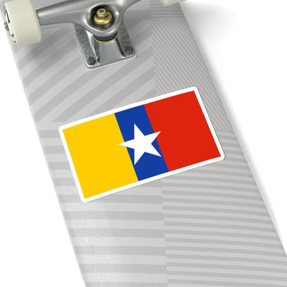 Flag of the Myanmar Police Force (Myanmar) STICKER Vinyl Kiss-Cut Decal - The Sticker Space