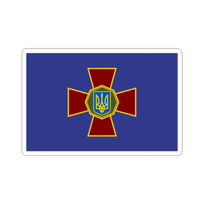 Flag of the National Guard of Ukraine STICKER Vinyl Die-Cut Decal-2 Inch-The Sticker Space