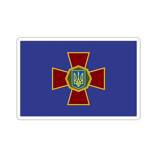 Flag of the National Guard of Ukraine STICKER Vinyl Die-Cut Decal-2 Inch-The Sticker Space