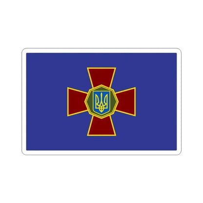 Flag of the National Guard of Ukraine STICKER Vinyl Die-Cut Decal 2 Inch - The Sticker Space