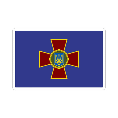 Flag of the National Guard of Ukraine STICKER Vinyl Die-Cut Decal-3 Inch-The Sticker Space