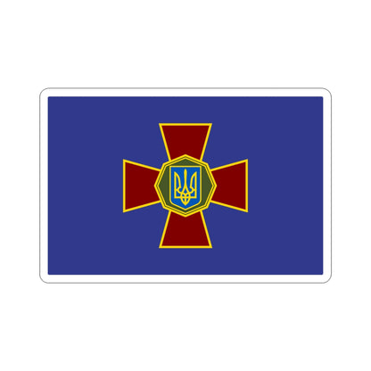 Flag of the National Guard of Ukraine STICKER Vinyl Die-Cut Decal-4 Inch-The Sticker Space