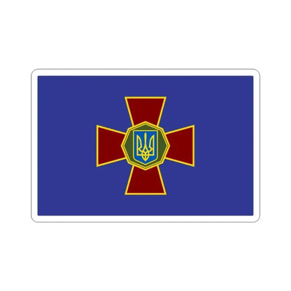 Flag of the National Guard of Ukraine STICKER Vinyl Die-Cut Decal - The Sticker Space
