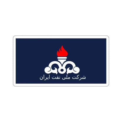 Flag of the National Iranian Oil Company (Iran) STICKER Vinyl Die-Cut Decal - The Sticker Space