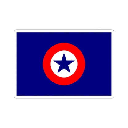 Flag of the National Party Chile 1966 (Chile) STICKER Vinyl Kiss-Cut Decal 2 Inch White - The Sticker Space