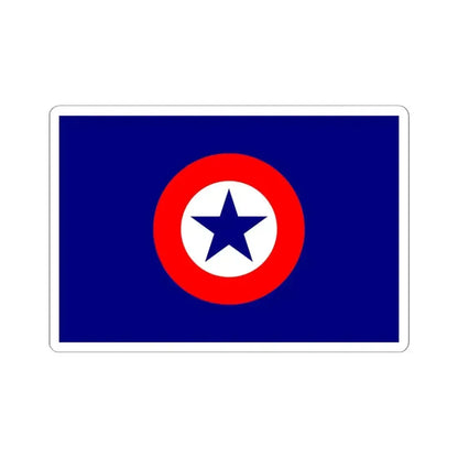 Flag of the National Party Chile 1966 (Chile) STICKER Vinyl Kiss-Cut Decal 6 Inch White - The Sticker Space