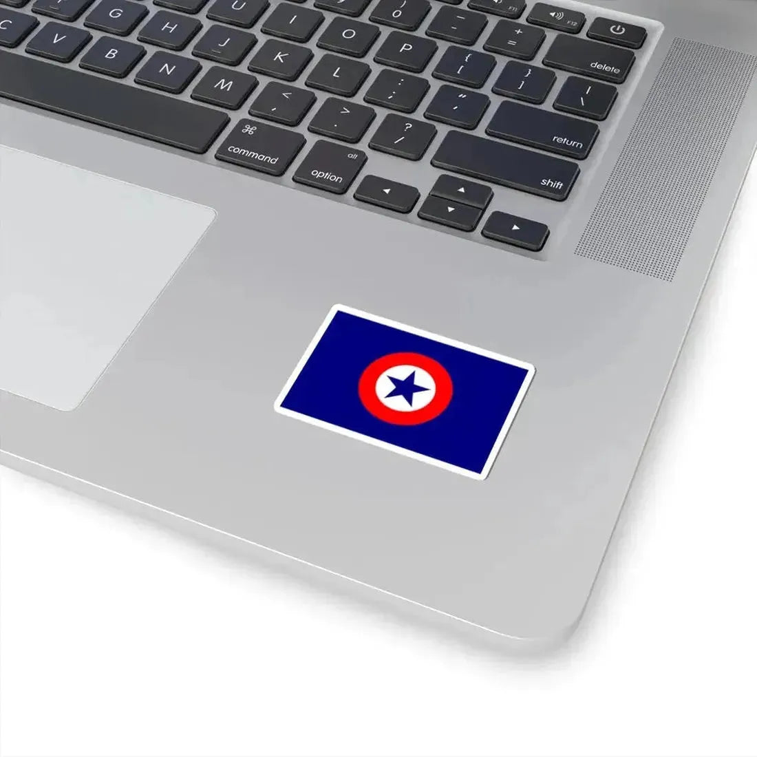 Flag of the National Party Chile 1966 (Chile) STICKER Vinyl Kiss-Cut Decal - The Sticker Space